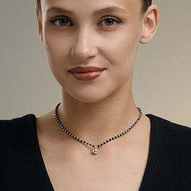 Колье Diamant - Серебро 925, Шпинель (арт. 94-370-00109-1)