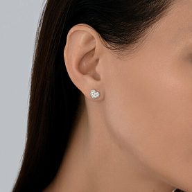 Серьги Diamant - Серебро 925, Фианит (арт. 94-122-02295-1)