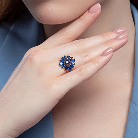 Кольцо SOKOLOV - Серебро 925, Фианит (арт. 94014071)