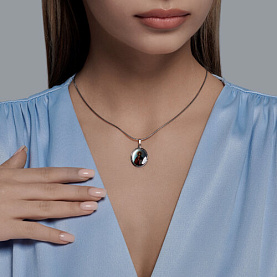 Подвеска Diamant - Серебро 925, Эмаль (арт. 94-130-01981-1)