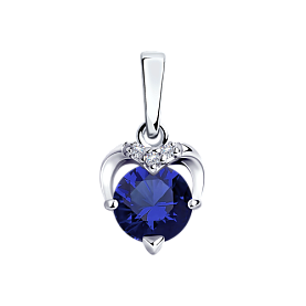 Подвеска Diamant - Серебро 925, Фианит (арт. 94-130-00730-1)