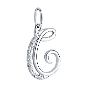 Подвеска Diamant - Серебро 925, Фианит (арт. 94-130-01379-1)