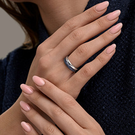 Кольцо SOKOLOV - Серебро 925, Фианит (арт. 94014857)