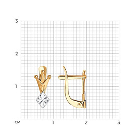 Серьги SOKOLOV - Золото 585 (арт. 027675)