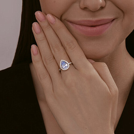 Кольцо SOKOLOV - Серебро 925, Фианит (арт. 94014201)