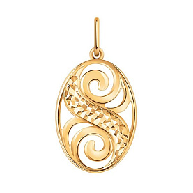 Подвеска Атолл - Золото 585 (арт. 5801а)