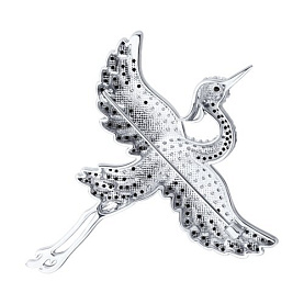 Брошь SOKOLOV - Серебро 925, Фианит (арт. 94040353)