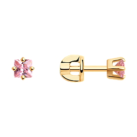 Серьги SOKOLOV - Серебро 925, Фианит (арт. 93020053)