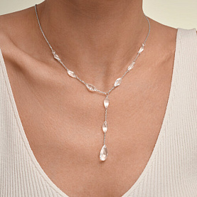 Колье SOKOLOV - Серебро 925, Кристалл (арт. 94071451)