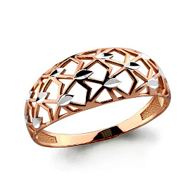 Кольцо Аквамарин - Золото 375 (арт. 54303.8)