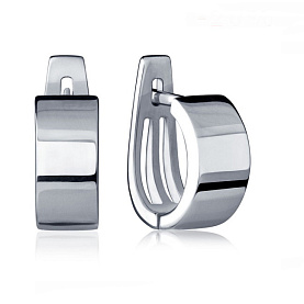 Серьги Platinum Lab. - Платина 950 (арт. ПС-110-00)