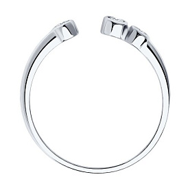 Кольцо SOKOLOV - Серебро 925, Фианит (арт. 94012652)