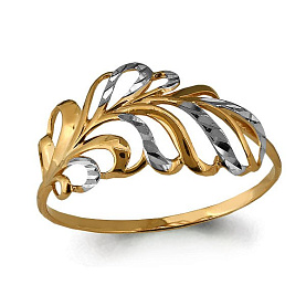 Кольцо Аквамарин - Золото 375 (арт. 54302.8)