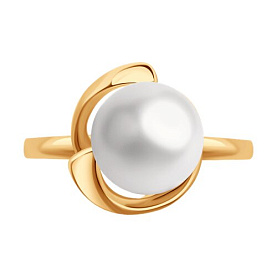 Кольцо SOKOLOV - Серебро 925, Жемчуг культивированный (арт. 92014177)