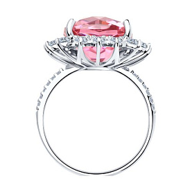 Кольцо SOKOLOV - Серебро 925, Фианит (арт. 94013866)