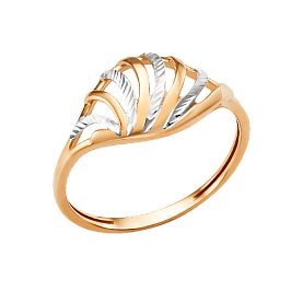 Кольцо ЮФ Династия - Золото 585 (арт. 002071-1012)