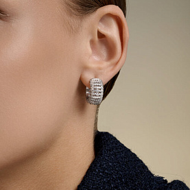 Серьги SOKOLOV - Серебро 925, Фианит (арт. 94027495)