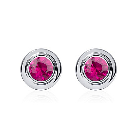 Серьги Platinum Lab. - Платина 950 (арт. ПС-020Р-07)