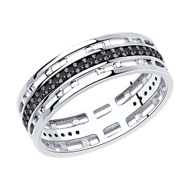 Кольцо Diamant - Серебро 925, Фианит (арт. 94-110-01310-1)