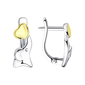 Серьги Diamant - Серебро 925 (арт. 94-120-00816-1)