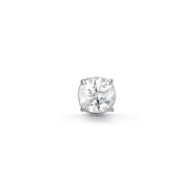 Подвеска Дар - Серебро 925, Синтетический муассанит (арт. П-2111рс16128)