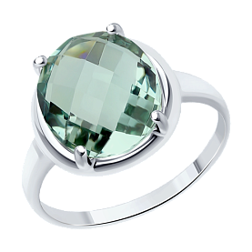 Кольцо SOKOLOV - Серебро 925, Синтетический кварц (арт. 92012178)