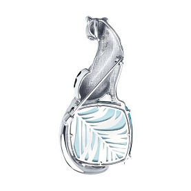 Брошь Diamant - Серебро 925, Синтетический ситалл , Эмаль (арт. 94-340-01672-2)