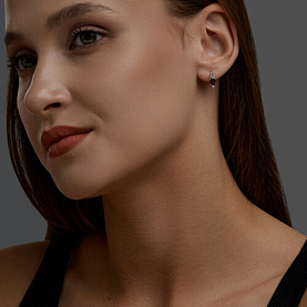 Серьги SOKOLOV - Серебро 925, Гранат (арт. 92025346)