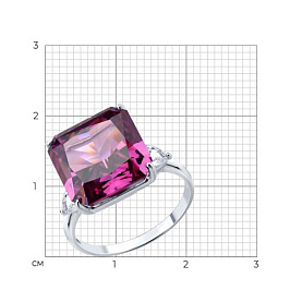 Кольцо SOKOLOV - Серебро 925, Фианит (арт. 94014644)