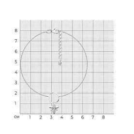 Браслет Diamant - Серебро 925, Фианит (арт. 94-150-00095-2)