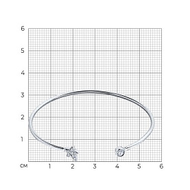 Браслет SOKOLOV - Серебро 925, Фианит (арт. 94051160)