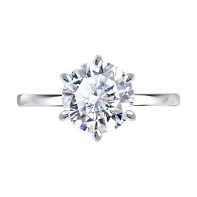 Кольцо SOKOLOV - Серебро 925, Бриллианит (арт. 94014935)