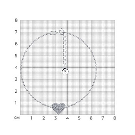 Браслет SOKOLOV - Серебро 925, Фианит (арт. 94050715)