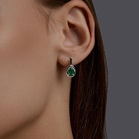 Серьги SOKOLOV - Серебро 925, Агат (арт. 92025341)