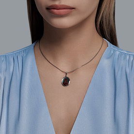 Подвеска Diamant - Серебро 925, Эмаль (арт. 94-130-01982-1)