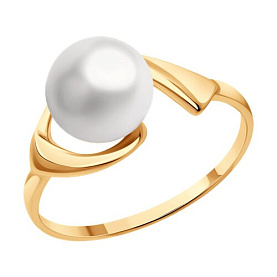 Кольцо SOKOLOV - Серебро 925, Жемчуг культивированный (арт. 92012171)