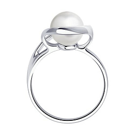 Кольцо SOKOLOV - Серебро 925, Жемчуг культивированный (арт. 94013380)