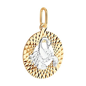 Подвеска SOKOLOV - Золото 585 (арт. 031384)