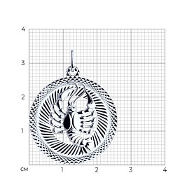 Подвеска SOKOLOV - Серебро 925 (арт. 94030873)