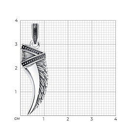 Подвеска SOKOLOV - Серебро 925 (арт. 95030223)