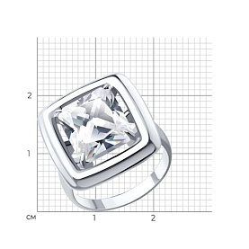 Кольцо Diamant - Серебро 925, Фианит (арт. 94-110-00300-1)