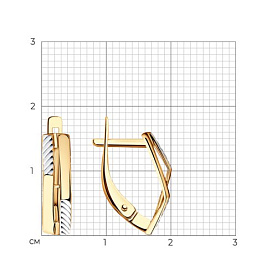 Серьги SOKOLOV - Золото 585 (арт. 028517)