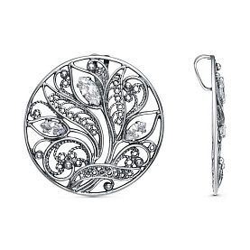 Подвеска Красная пресня - Серебро 925, Фианит (арт. 53816152)