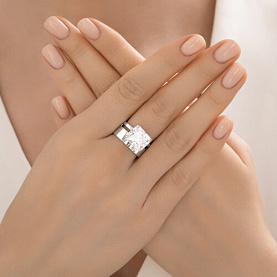 Кольцо Diamant - Серебро 925, Фианит (арт. 94-110-02366-1)