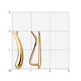 Серьги SOKOLOV - Золото 375 (арт. 31-120-02543-1)