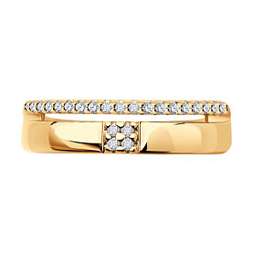 Кольцо SOKOLOV - Серебро 925, Фианит (арт. 93010870)