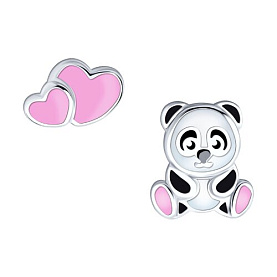 Серьги SOKOLOV - Серебро 925, Эмаль (арт. 94027011)