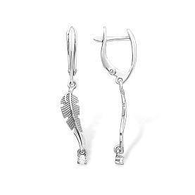 Серьги EFREMOV - Серебро 925, Фианит (арт. 12100112018-501)