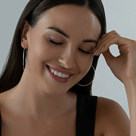 Серьги Diamant - Серебро 925 (арт. 94-124-01726-1)