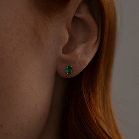 Серьги SOKOLOV - Серебро 925, Агат (арт. 92022499)